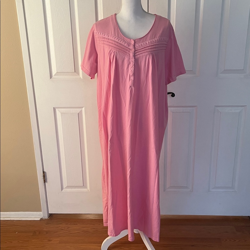 KeyOcean 100% Cotton Nightgown short Sleeve